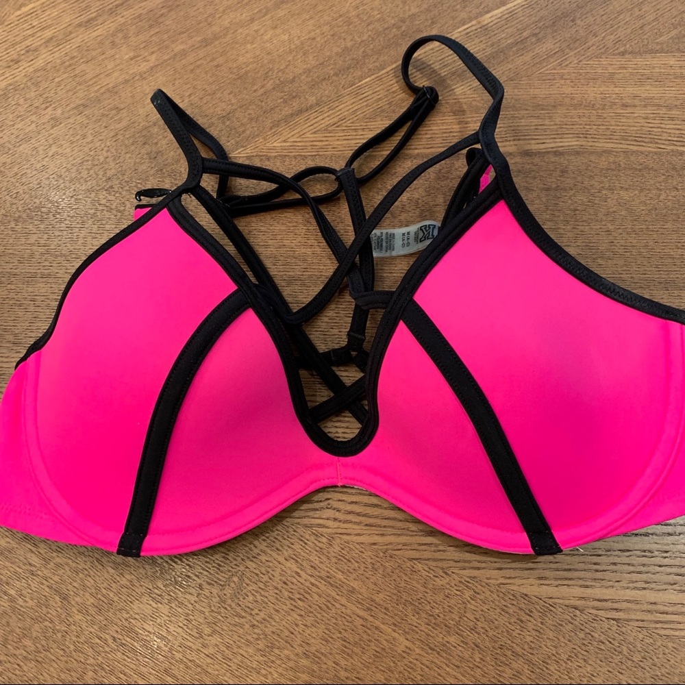 Hot pink PINK bikini top size Medium